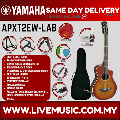 Yamaha APXT2EW 34" 3/4 Mango Wood Top Acoustic Electric Guitar With Pickup ( APXT2-EW / APXT2 EW)