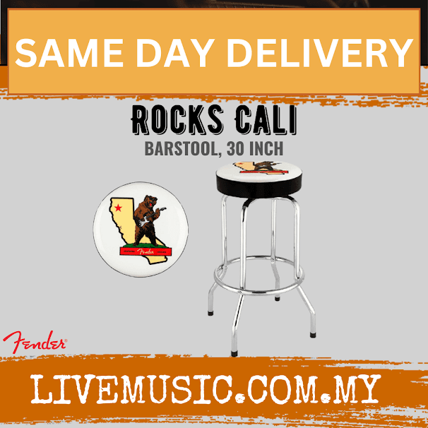 Fender Rocks Cali Barstool, 30inch