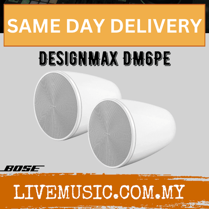 Bose DesignMax DM6PE Loudspeaker - White ( DM6PE )