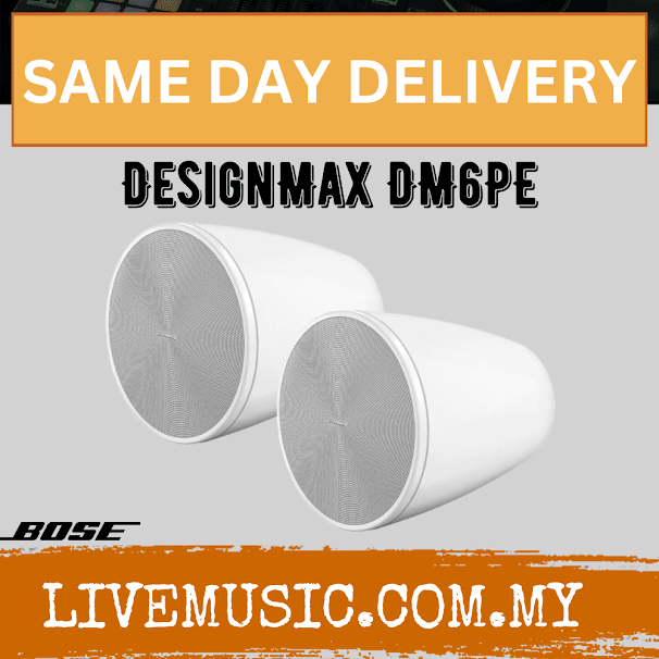 Bose DesignMax DM6PE Loudspeaker - White ( DM6PE )