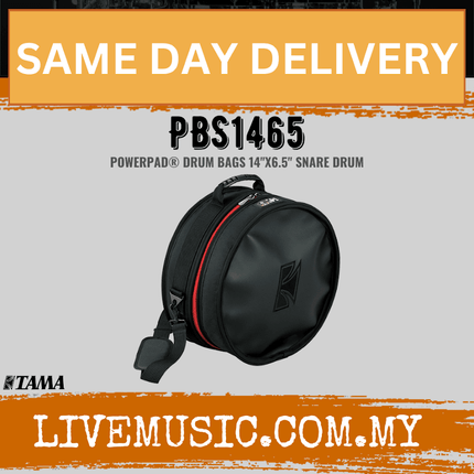 Tama PBS1465 6.5 x 14 Inch PowerPad Snare Drum Bag (PBS-1465/PBS 1465)
