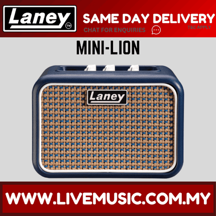 Laney Mini-Lion 3 Watt 1x3inch Mini Guitar Combo Amplifier (MINI LION)