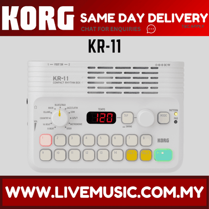 Korg KR-11 Compact Rhythm Box ( KR11 KR 11 )