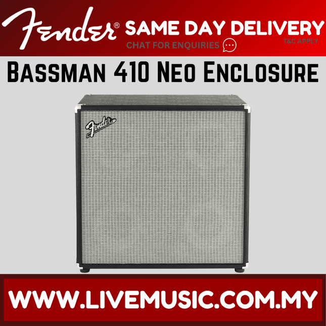 Fender Bassman 410 Neo Bass Guitar Cabinet