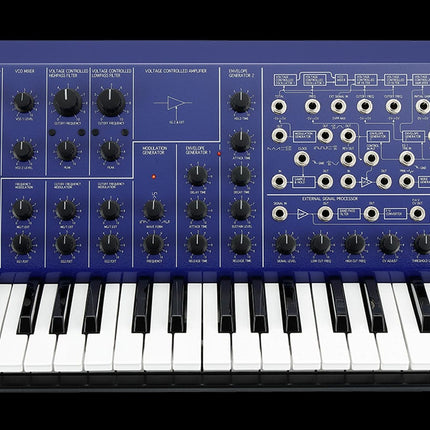 Korg MS-20 FS Full-size MS-20 Synthesizer - Blue (MS20FS/MS20)