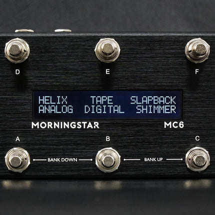 MORNINGSTAR MC6 MKII MIDI Controller ( MC-6 / MC 6 )