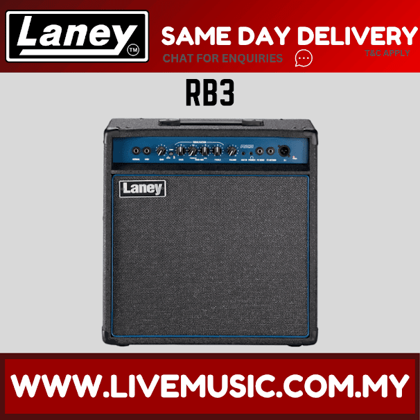 Laney RB3 65watts RMS 1 x 12'' Custom Driver Combo Amplifier (RB3)