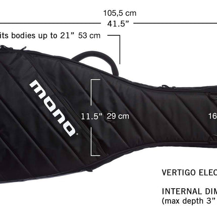 Mono M80 Vertigo Electric Guitar Case - Black (M80-VEG-BLK)