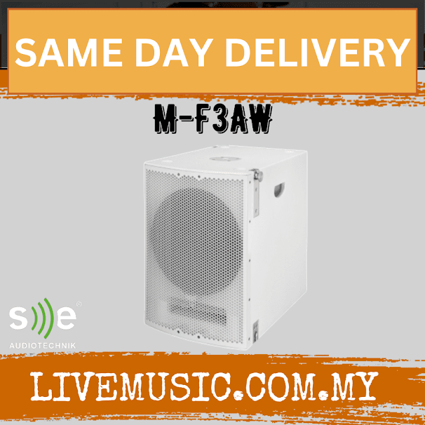 SE Audiotechnik M-F3A Active Line Array System - W/hite (M F3A W MF3AW)