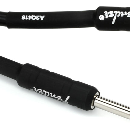 Fender Professional Series Angled Instrument Cable, 10ft - Black