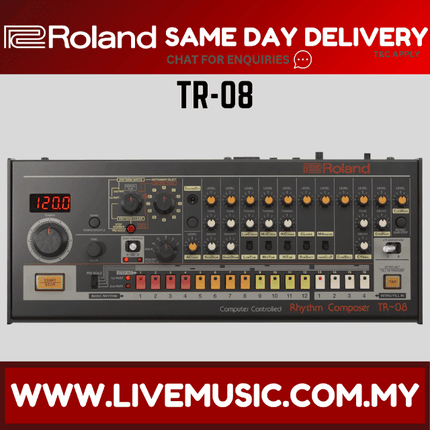 Roland TR-08 - Rhythm Composer Boutique Series Module (TR08/TR 08)