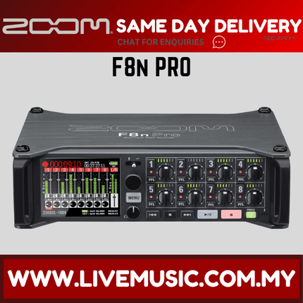 Zoom F8n PRO Multitrack Field Recorder ( F8nPRO )