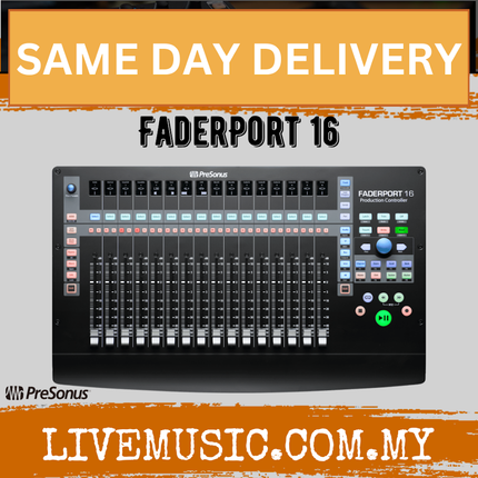PreSonus Faderport 16 Production USB Midi Controller 16 Touch-sensitive Motorized Faders