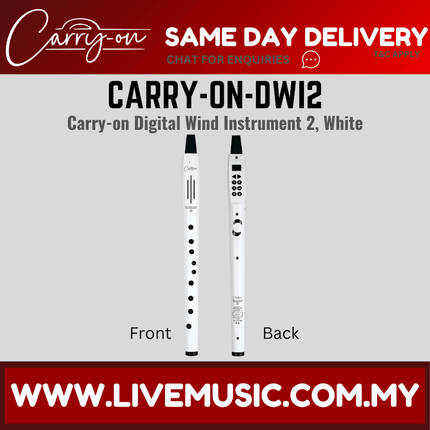 Blackstar CARRY-ON-DWI2 Wing Instrument - White ( CARRY ON DWI 2 CARRYONDWI2 )