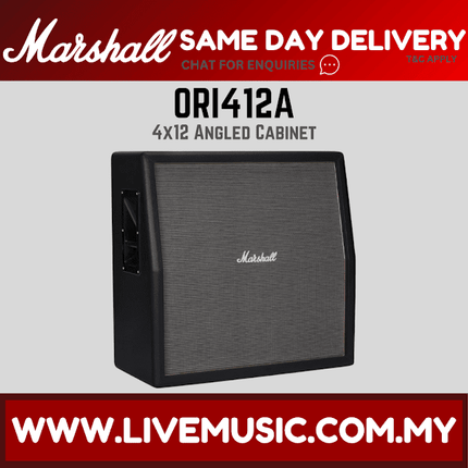 Marshall ORI412A - Origin Series 240 Watt, 4x12" Slant Extension Cabinet