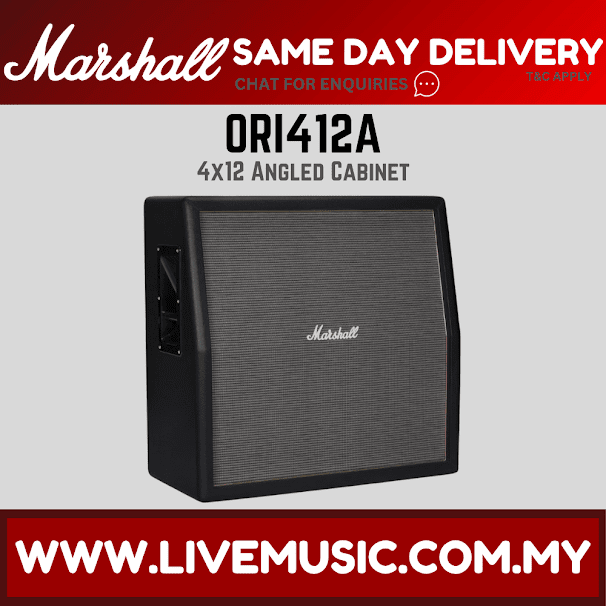 Marshall ORI412A - Origin Series 240 Watt, 4x12" Slant Extension Cabinet