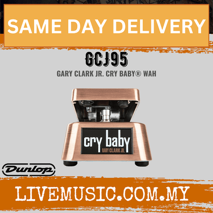 Jim Dunlop GCJ95 Gary Clark Jr. Cry Baby Wah Pedal (GCJ-95)