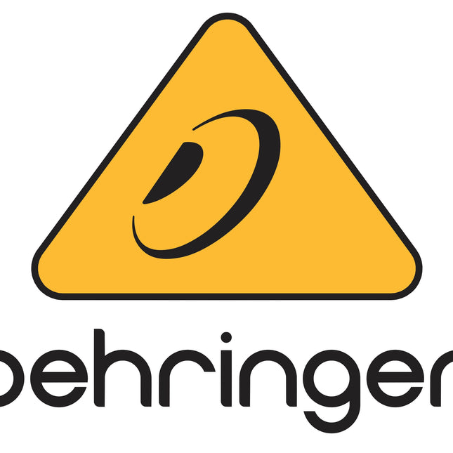 Behringer logo triangle mark on white background