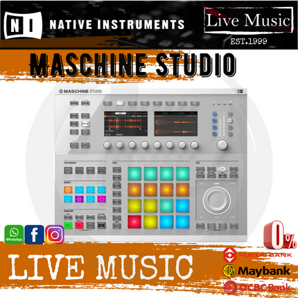 Native Instruments Maschine Studio Groove Production - White