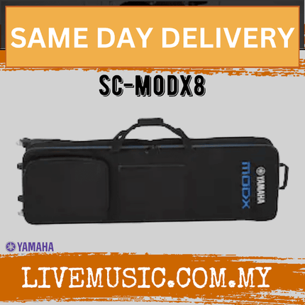 Yamaha Original Padded Bag for MODX8 88-keys with roller ( SC-MODX8 / MODX 8 )