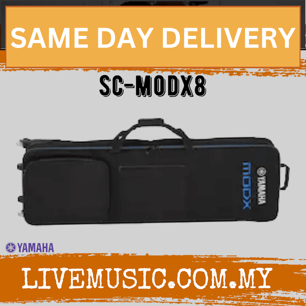 Yamaha Original Padded Bag for MODX8 88-keys with roller ( SC-MODX8 / MODX 8 )