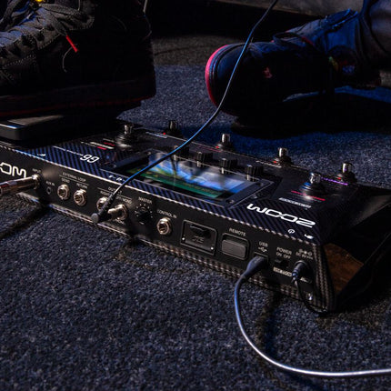 Zoom G6 Multi Effects Processor Pedal With USB Audio Interface, Drum Machine And Looper (G 6/G-6)