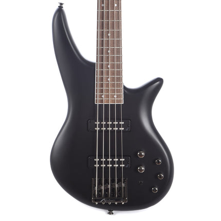 Jackson JS Series Spectra JS3V 5-String Bass Guitar, Laurel Fretboard - Satin Black (JS-3V/JS 3V)
