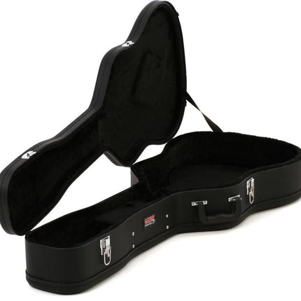 Gator GWE-DREAD-12 Economy Wood Case - 12-string Acoustic Dreadnought Guitar Case (GWEDREAD12)