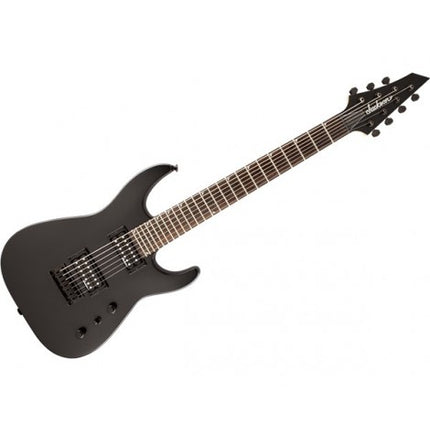 Jackson JS22-7 DKA - Dinky Arch Top 7-String Electric Guitar - Satin Black (JS227/JS22 7)