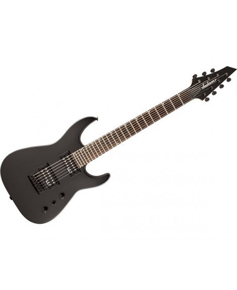 Jackson JS22-7 DKA - Dinky Arch Top 7-String Electric Guitar - Satin Black (JS227/JS22 7)