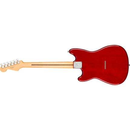 Fender Player Duo-Sonic HS Electric Guitar, Maple Fretboard - Crimson Red Transparent