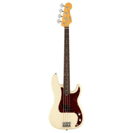 Fender American Professional II Precision Bass Electric Guitar, Rosewood Fretboard - Olympic White