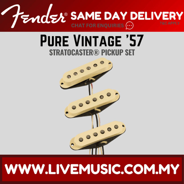 Fender Pure Vintage 57 Stratocaster Pickup Set