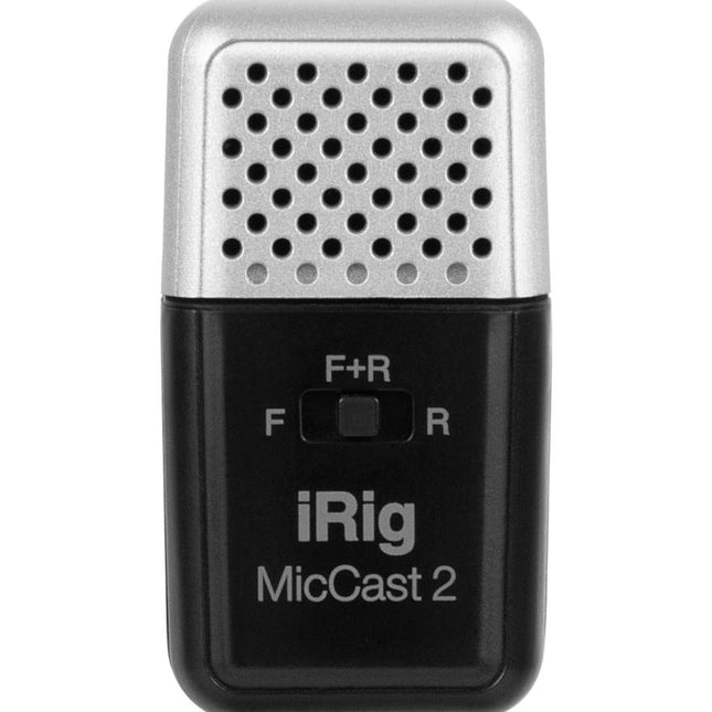 IK Multimedia iRig Mic Cast 2 Voice Recording Microphone