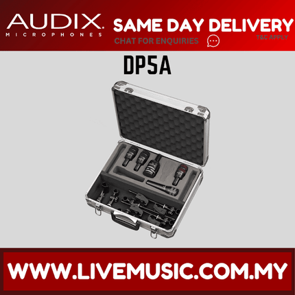 Audix DP5A 5-Piece Drum Microphone Package ( DP-5A / DP 5A )
