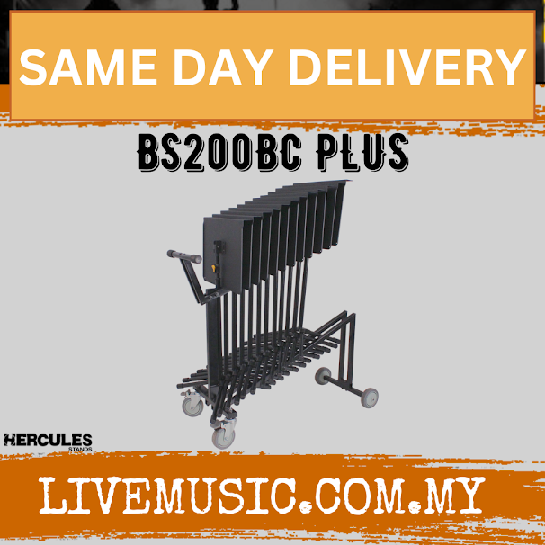 Hercules BS200BC PLUS Symphony Stands and Cart Set ( BS200BC-PLUS / BS200BCPLUS )
