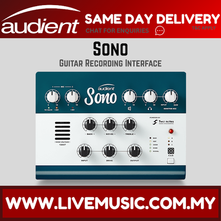Audient Sono Guitar Recording Audio Interface