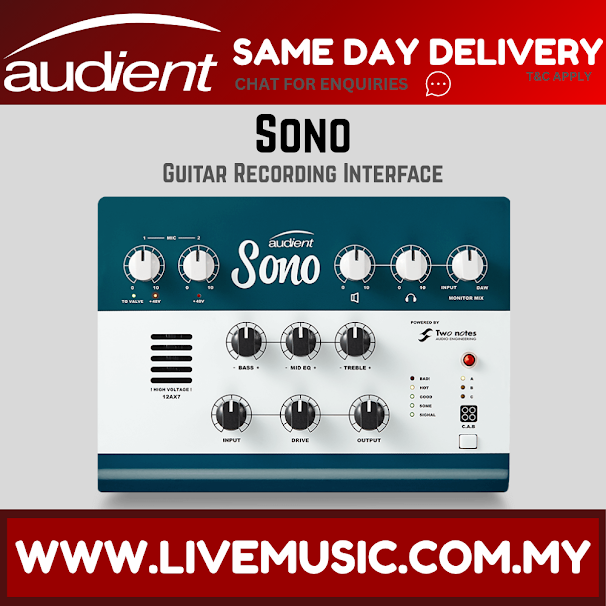 Audient Sono Guitar Recording Audio Interface