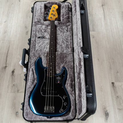 Fender American Professional II Precision Bass Electric Guitar, Rosewood Fretboard - Dark Night
