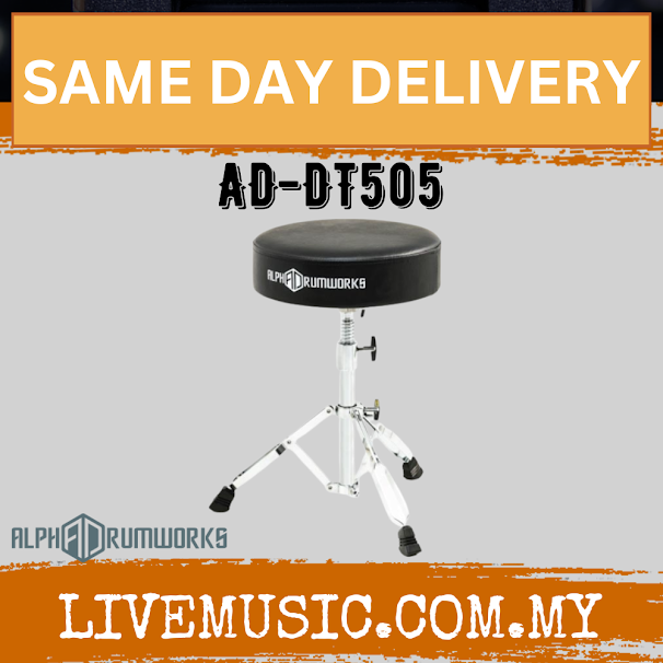 Alpha Drumworks AD-DT505 Drum Throne ( ADDT505 DT505 )