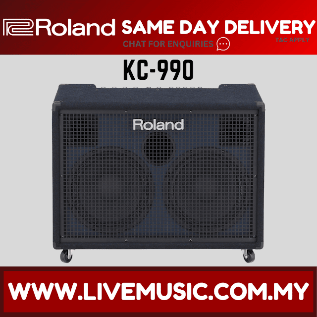 Roland KC-990 - 320 Watt 2x12 inch 4 Channel Keyboard Amplifier (KC990/KC)