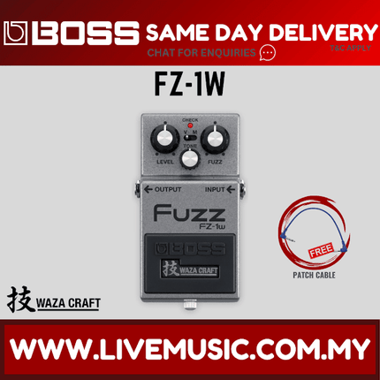 Boss FZ-1W Waza Craft Fuzz Pedal ( FZ1W )