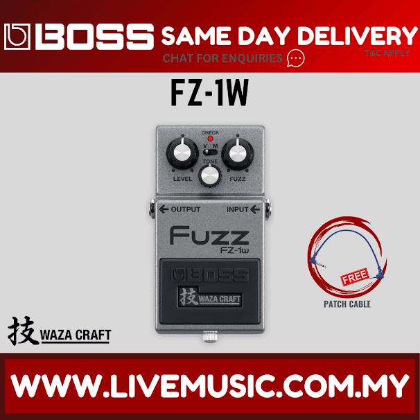 Boss FZ-1W Waza Craft Fuzz Pedal ( FZ1W )