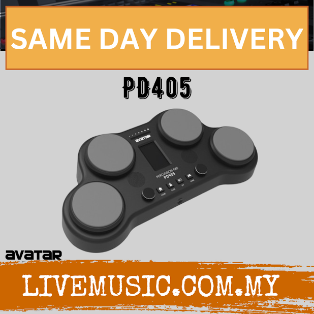 Avatar PD405 Percussion Sampling Pad 9-trigger Multi Pad All-in-one Electric Drum Set ( PD-405 / PD 405 )