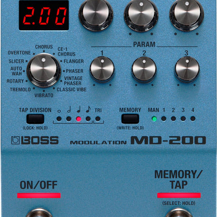 Boss MD-200 Modulation Effect Pedal (MD200)