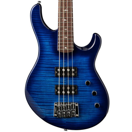 PRS SE Kingfisher Bass Guitar with Bag - Faded Blue Wraparound Burst