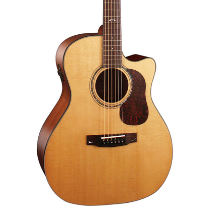 Cort Gold-OC6 - Acoustic Guitar with Gig Bag - Natural Satin (Gold OC6/GoldOC6)