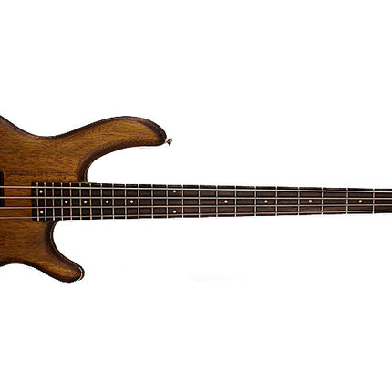 Cort Action PJ Electric Bass Guitar Jatoba Fretboard with Bag - Open Pore Walnut (ActionPJ/Action-PJ)