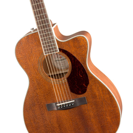 Fender PM-3C Triple 0 All-Mahogany Acoustic Guitar with Case - Natural (PM3C/PM 3C)