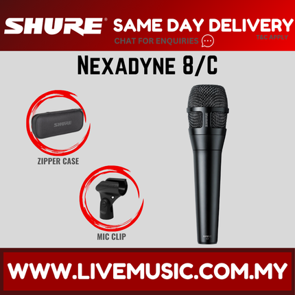 Shure NXN8/C Nexadyne 8/C Dynamic Vocal Microphone (NXN8C)